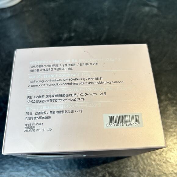 AGE20'S The Original Essence Cover Pact 2 Refills SET #21 PINK LATTE EXP - Picture 10 of 13